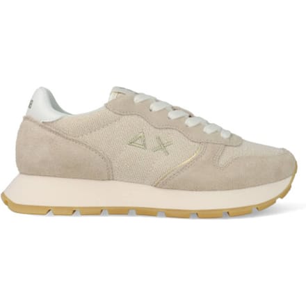 SUN68 Ally Glitter Textile Sneakers Laag - goudkleur - Maat 38