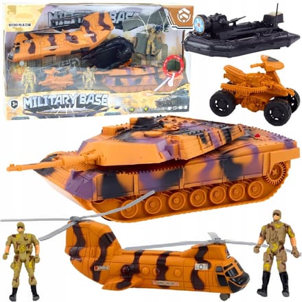Militaire set Militaire tankhelikopter Parachutistengeluiden