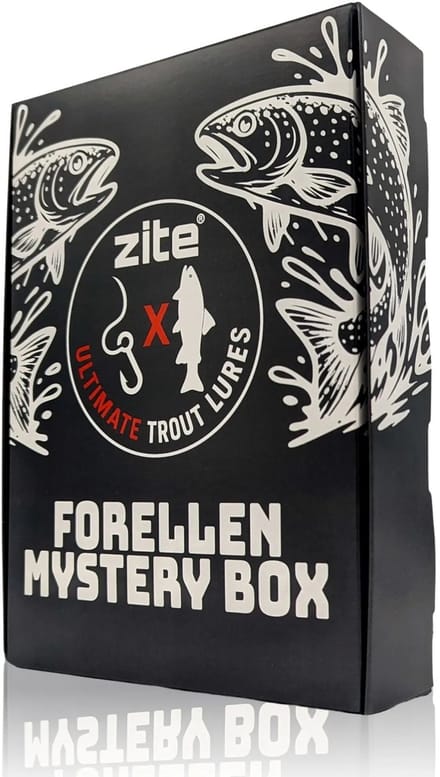 Viscadeau: Forellen Mystery Box Cadeauset Forelvisser Startset Forel Vissen Forellen Vis Cadeau Set
