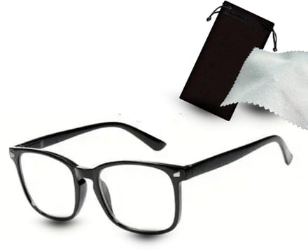 Computerbril® Anti Blauw Licht | +2.00 | Beeldschermbril | Anti Blue Light Glasses | PC Bril | Oogbescherming | Zwart