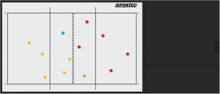 Sportec Luxe Coachbord Volleybal