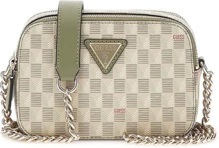 GUESS Schoudertas G Wave Camera Crossbody Sage Logo Groene