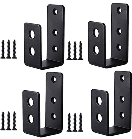 Barricade houders voor huis, schuur, garage - 4 sets