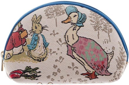 Make up tas - Gobelinstof - Peter Rabbit - Benjamin - Gans