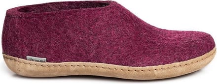 Glerups Schoen met leren zool-Cranberry-36
