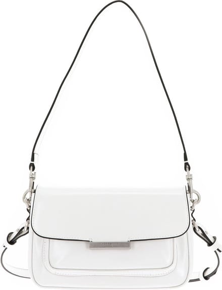 LIEBESKIND BERLIN Schoudertas Andrea Spazzolato Crossbody White Wit