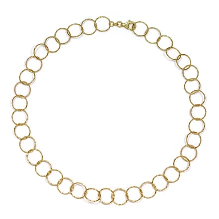 Verguld Sterling Zilveren Ketting