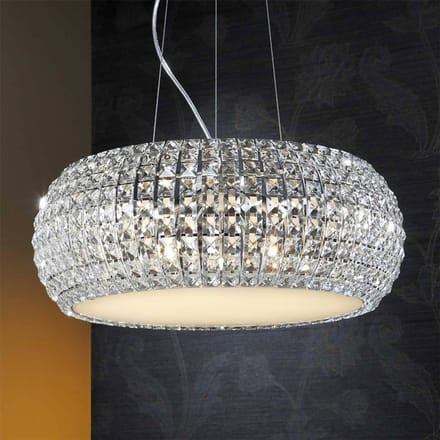 Schuller Valencia Schitterende hanglamp DIAMOND, rond