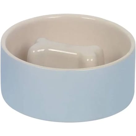 Nobby Slowfeeder skål Bone - 1 L