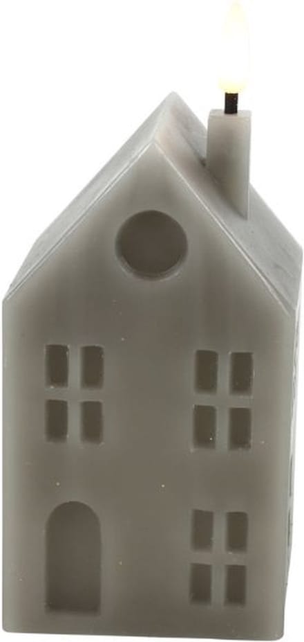 Countryfield Led Huis kaars L Grijs