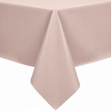 Protecttable - Tafelzeil Linen Wavy Pastelroze 140x110cm - Tafelkleed Afwasbaar - Kunststof