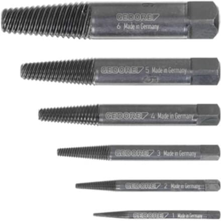 Gedore Linkse Tapset 6-delig (M3-M24)