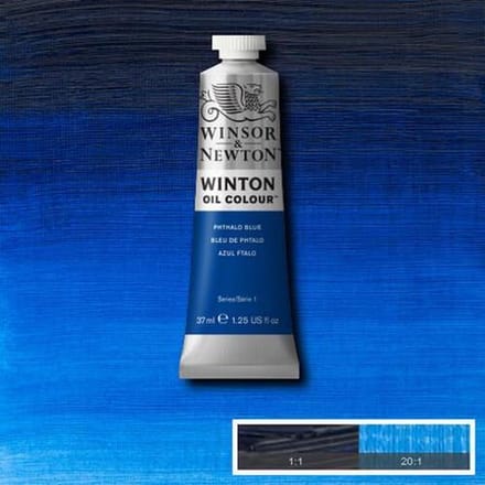 Winton Olieverf 37ml 516 Phthalo Blauw