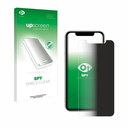 upscreen - privacy screenprotector voor Apple iPhone 11 - Folie Beschermfolie Blauwlichtfilter