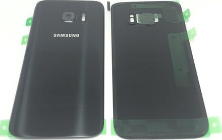 Samsung Galaxy S6 Edge Batterij Cover Zwart  - originele kwaliteit