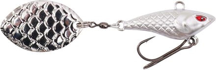Spinneraas - Jig Lokaas - Vissen - Spinner Wobbler Combinatie - 7 cm 9 g - Zilver