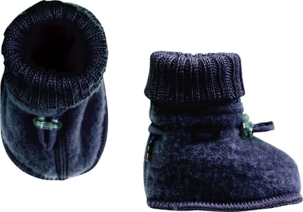 Joha Kinderschoenen Slaapschoenen Donkerblauw gemêleerd