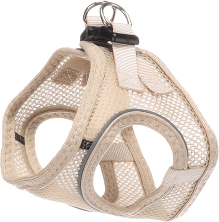 Flamingo - Hond Harnas Step&Go Bento Beige XS 28-30cm 30-32cm
