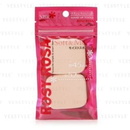 Chantilly - Rosy Rosa Moist Sponge Square 2 pcs