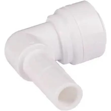 L-aansluiting voor buis AVT Stem/plug 3/8" > 3/8"
