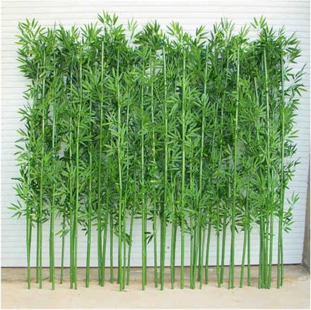 Kunst bamboe - Nep plant - Interieur styling - Realistisch uiterlijk - 50 stuks 1m - Groen