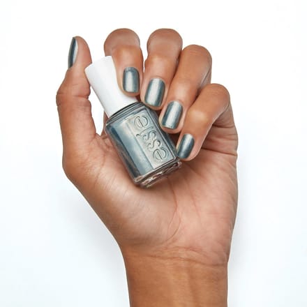 Essie 618 reign check - grijs - metallic nagellak - 13,5 ml