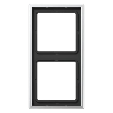 Jung Aluminium/Staal/Chroom Afdekraam Schakelmateriaal - AL2982 - E2DGQ