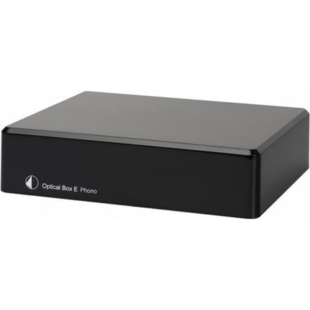 Voorversterker PRO-JECT Optical Box E Phono Zwart, Pro-Ject zwart
