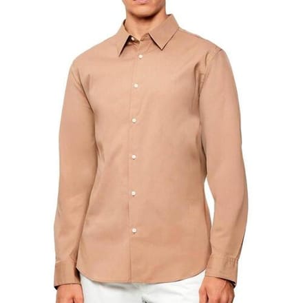 Overhemd Lange Mouw Calvin Klein Jeans Solid