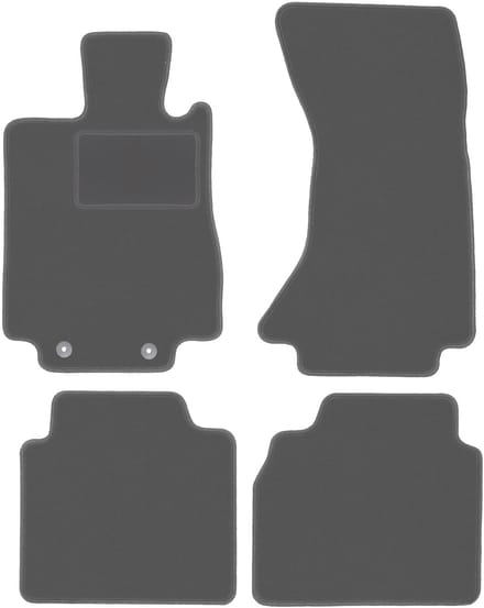 Grafiet automatten voor: Mercedes S W220 4Matic lang (1998-2005)