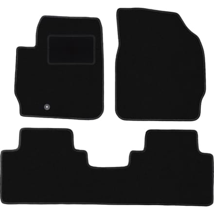 Zwarte veloursmatten voor: Ford Maverick MK2 SUV (2004-2007)