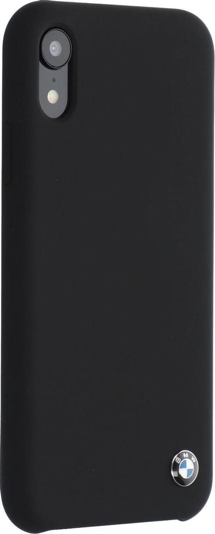 Zwart hoesje BMW - Backcover - Soft Touch - iPhone XR - Hoogwaardige kwaliteit