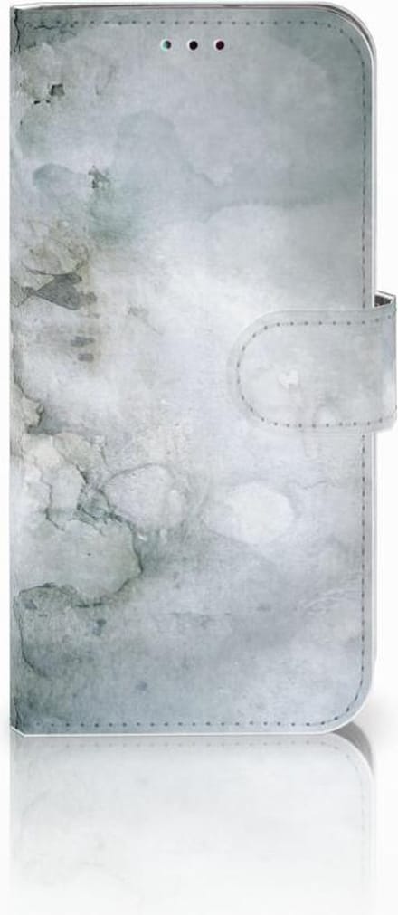 Hoesje Samsung Galaxy A40 Painting Grey
