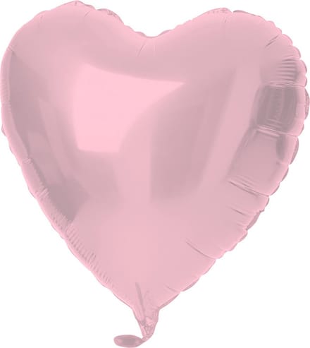 Folat - Folieballon hart pink (45cm)