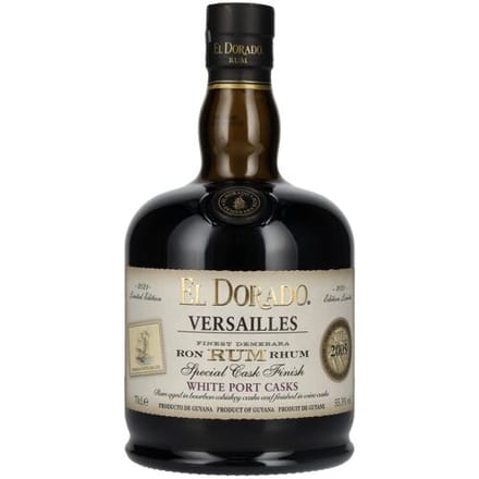 El Dorado Rum VERSAILLES Special White Port Casks 2005 55,3% Vol. 0,7l