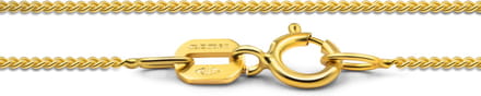 Miore Pure Collier Ketting ‚Äì 9 Karaat - Kleur Geelgoud - Zonder Hanger