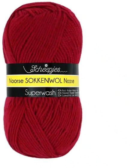 Scheepjes Noorse Wol Markoma 100g - 6858 Rood