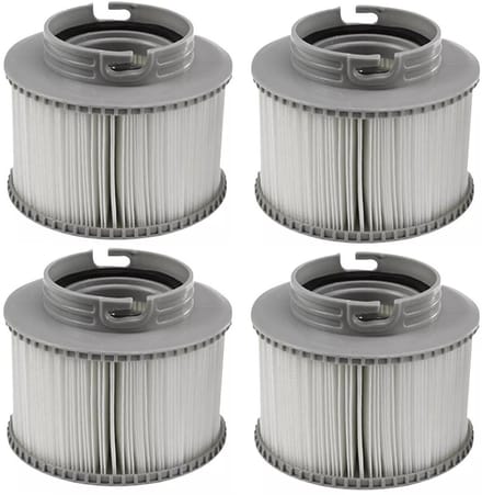 Zwembadfilter Geschikt voor MSPA opblaasbare zwembaden FD2089 4-pack