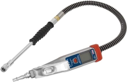 Digitale Bandenpomp met LCD Display - Nauwkeurige Luchtdrukmeter en Compressor