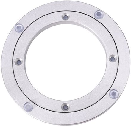 Allecto - Aluminium Draaitafel Lager - 360 Graden Roterende Plaat