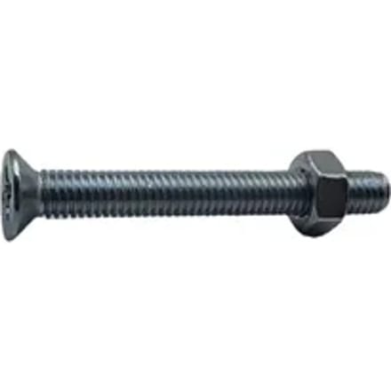 Sencys Metaalschroef Met Moer - Staal - M6x50 Mm