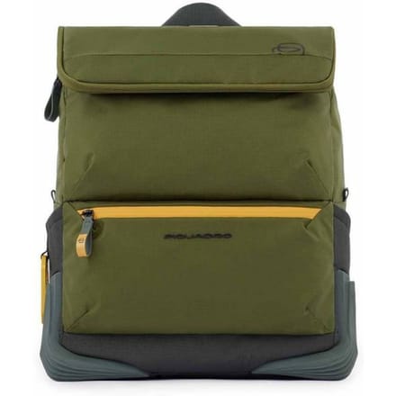 Rugzak Piquadro Hoek 2.0 Unisex groen transformeerbaar - CA5855C2O-VE