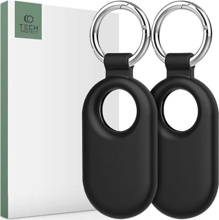 Tech-Protect Icon Case for Samsung Galaxy SmartTag 2 - Black (2 pcs)