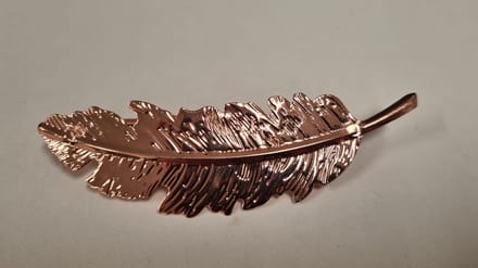 Go Go Gadget - Haarclip - Veertje - Rose gold