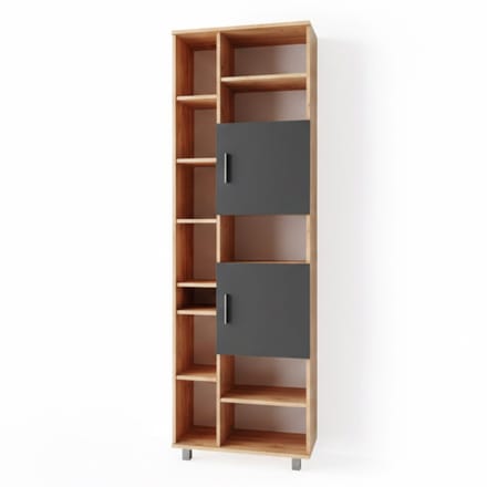 Vicco Ilias Badkamerkast – 60 x 190 cm Krachtige eik goud