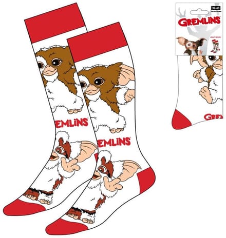 Gremlins Witte volwassen lange sokken 36/43