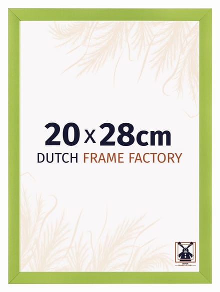 Fotolijst 20x28 cm - MDF - Groen - Praag