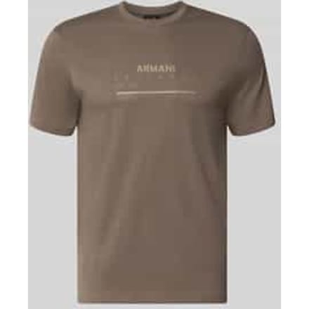 Slim fit t-shirt van 100% katoen met logoprint