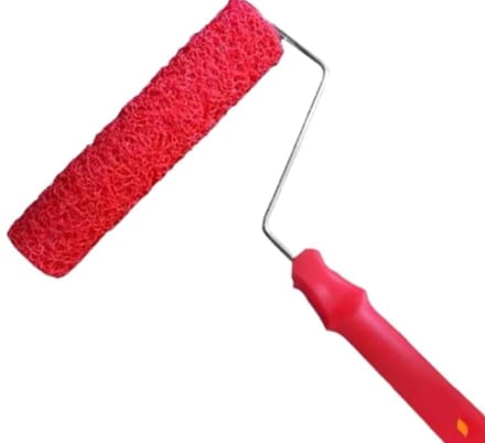Muur Borstel Roller - Decoratie Tool - Wandafwerking - Ergonomische Handgreep - 33 x 23 cm - Niet gespecificeerd