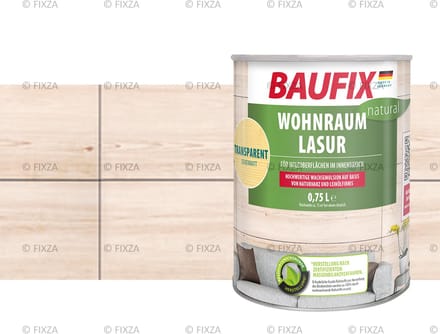 BAUFIX Woonkamerlazuur kleurloos 0,75 Liter